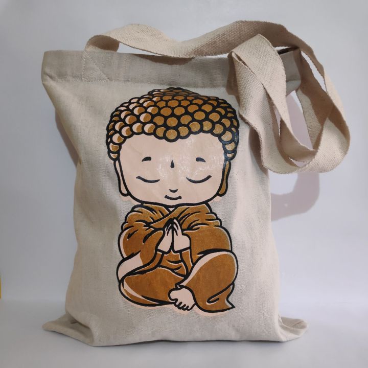 Tote Bag With Cute Buddha For Women | Bags | Tote Bags For Women | Bags For Women | Side Bags For Women