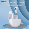 Sutuiying Air Pro 6 TWS Fone Bluetooth Earphones Wireless Headphones with Luxury Mic Touch Control Wireless Bluetooth Headset Pro 6 Earbuds. 