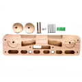 1Set Wooden Training Board Sports Fitness Trainer Rock Climbing Trainer Equipment Wood Color. 