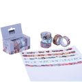 Brustro Die-Cut Creations Washi Tapes | Set of 5 | 15 mm x 3 mtrs. 