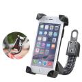Genuine Flexible Cycle Bike Scooty Mobile Phone Holder Rear View Mirror Gps Bike Mobile Holder (Black). 