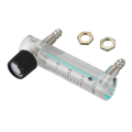 6X 0.1-1.5LPM 1.5L Oxygen Flow Meter Flowmeter with Control Valve for Oxygen Air Gas. 