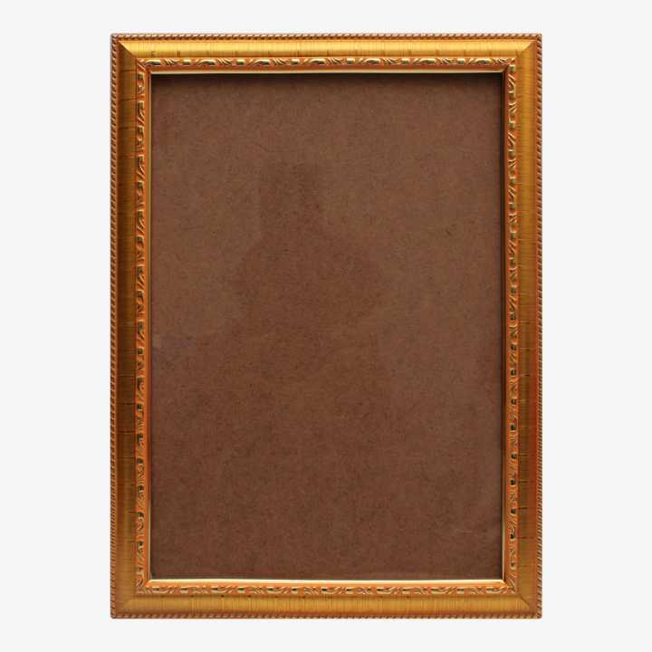 Golden Color Single Border Photo Frame A3 Size