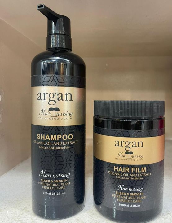 Argan%20Hair%20Nursing%20Organic%20Oil%20and%20Extract%20Silicone%20and%20Sulfate%20Free%20Shampoo%20900ml%20&%20Hair%20Mask%20100gm%20-%20Image%203