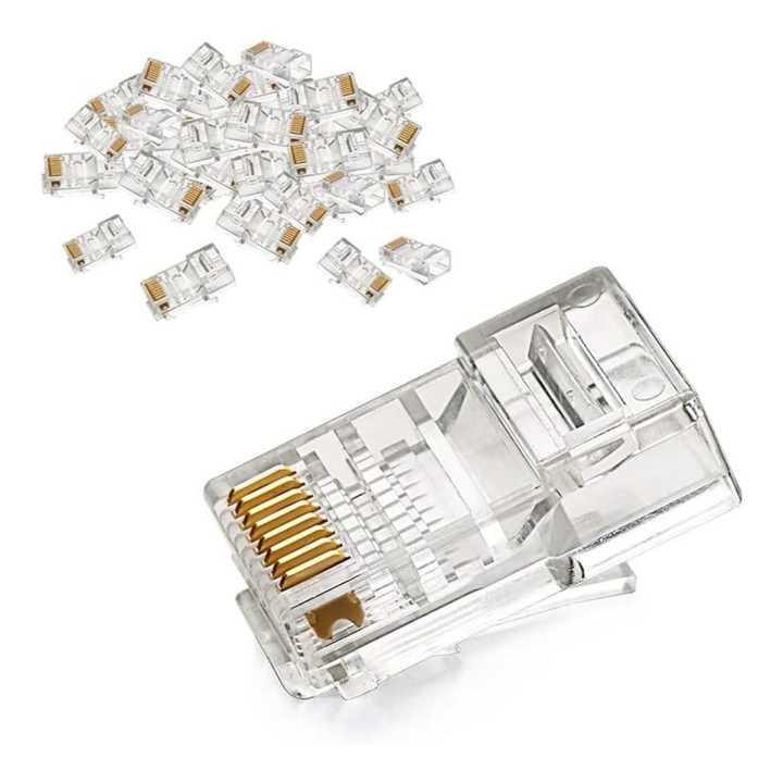 RJ 45 Connector Set of 50pcs