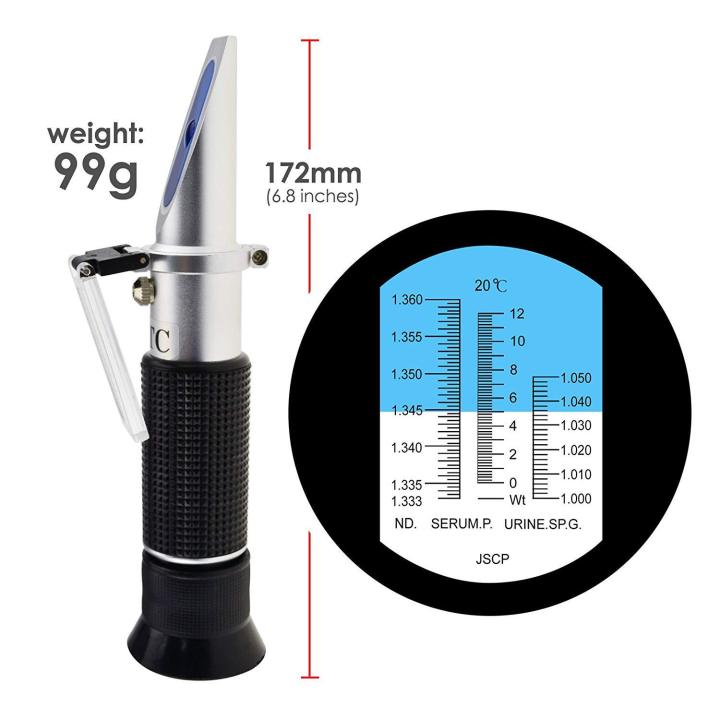 KKmoon%203-in-1%20Handheld%20Honey%20Refractometers%20for%20Honey%20Moisture%20&%20Brix%20&%20Baume%20Beekeeping%20Honey%20Refractometer%20Water%20Content%20Meter%20Honey%20Moisture%20Tester%20with%20ATC%20for%20Honey%20Products%20Maple%20Syrup%20and%20Molasses%20-%20Image%204