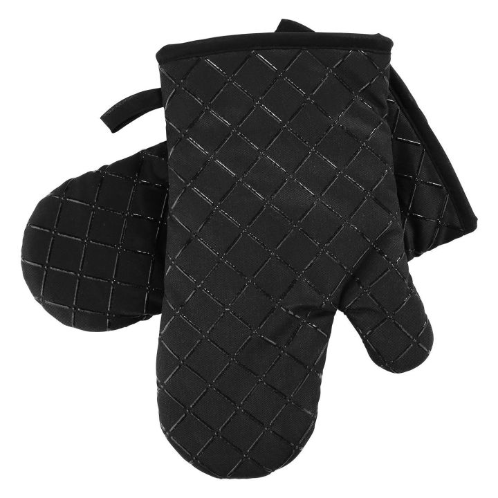 NAMUNY%20Oven%20Gloves%20Non-Slip%20Kitchen%20Oven%20Mitts%20Heat%20Resistant%20Cooking%20Gloves%20for%20Cooking,%20Baking,%20Barbecue%20Potholder,%20Black,%201%20Pair%20-%20Image%204