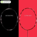 ALP-SPORT V5 Pro Badminton Racket - 5U 77g Full Carbon Fiber with MXH Cushioning and Wave Frame, 30lb Max Tension, for High Altitude Competitions in Nepal. 