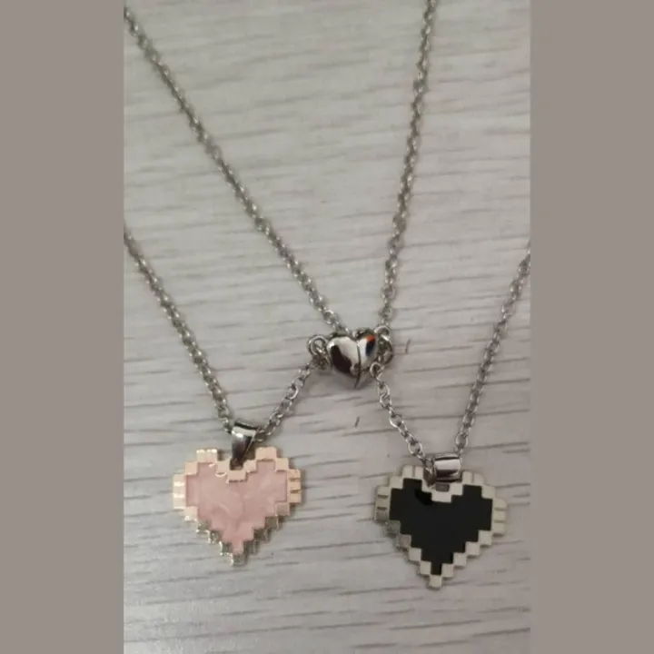 Mosaic%20Alloy%20necklace%20Trendy%20Alloy%20Couple%20necklace%20Love%20heart%20pendant%20for%20Romantic%20Anniversary%20gift%20Casual%20wear%20Fashion%20accessory%20Couple%20jewelry%20-%20Image%207