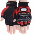 Pro Biker Half Cut Racing Biking Driving Motorcycle Gloves. 