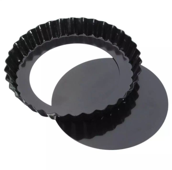 Flan%20Tin%20Tart%20Pie%20Pan%20Fluted%20Cake%20Baking%20Tray%20Non%20Stick%20With%20Detachable%20Base%206%20Inches%20Mold%20-%20Image%203