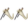 fasdaga 40 Pack 50 Lbs Picture Frame Hangers Hooks with Nails, Heavy Duty Plaster Wall Pro Photo/Heavy Mirror Hanging Kit. 