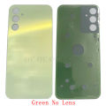 NEW 【Innovative design】Rear Door Battery Cover Housing Case For Samsung A24 4G A245 Back Cover with Logo Repair Parts. 