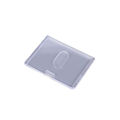 Acrylic Card cover case Transparent Protective Girl student id card holder acrylic sleeve for Office environment School. 