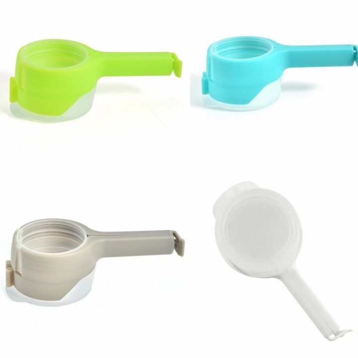 4%20pcs%20Durable%20Plastic%20Food%20Bag%20Clips%20Pour%20Spout%20Leakproof%20Design%20Snack%20Bag%20Sealer%20Reusable%20Airtight%20Seal%20Sealing%20Pour%20Food%20Clip%20Kitchen%20Use%20-%20Image%202