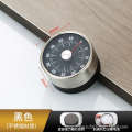 Stainless Steel Kitchen Mechanical Reminder Student Study Time Timer Rotating Alarm Clock with Magnet Magnetic Attachment. 