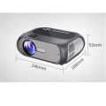 T7 Smart Wi-Fi Home Theater Projector – Full HD Support, Built-in YouTube, Screen Mirroring, HDMI/USB/AV. 