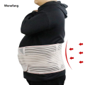 Wenefang New models on sale 【00e466ed】Large Size 4XL 5XL 5 Keel High Elastic Correction Fashion Brace Lumbar Disc Herniation Back Pain Supporter Protection Belt. 