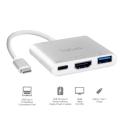 Usb C To Hdmi 3-In-1 Digital Multiport Adapter Power Cord & Adaptors. 