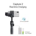 Funsnap Capture 2S 3-Axis Handheld Gimbal Stabilizer Focus Pull & Zoom For Smartphone Camera Video Record Bluetooth Vlog Live. 