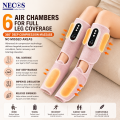 NECOS Electric Leg & Foot Massager – Rechargeable Air Compression, Adjustable Pressure, Pain Relief & Relaxation, Elderly Gift | 6 months replacement guarantee. 