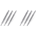ARELENE 6 Pcs Nail Set and Hinge Pin Tool Center Punch Spring Loaded Nail Set for Door 1/32 Inch 1/16 Inch Dual , 1/8 Inch. 