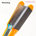 Wenefang Hair Straightening Comb Haircut Anti-static V Shape Comb Clip 2025 Clamp Salon Hair Brush Comb Straightener Company Tools M76F. 