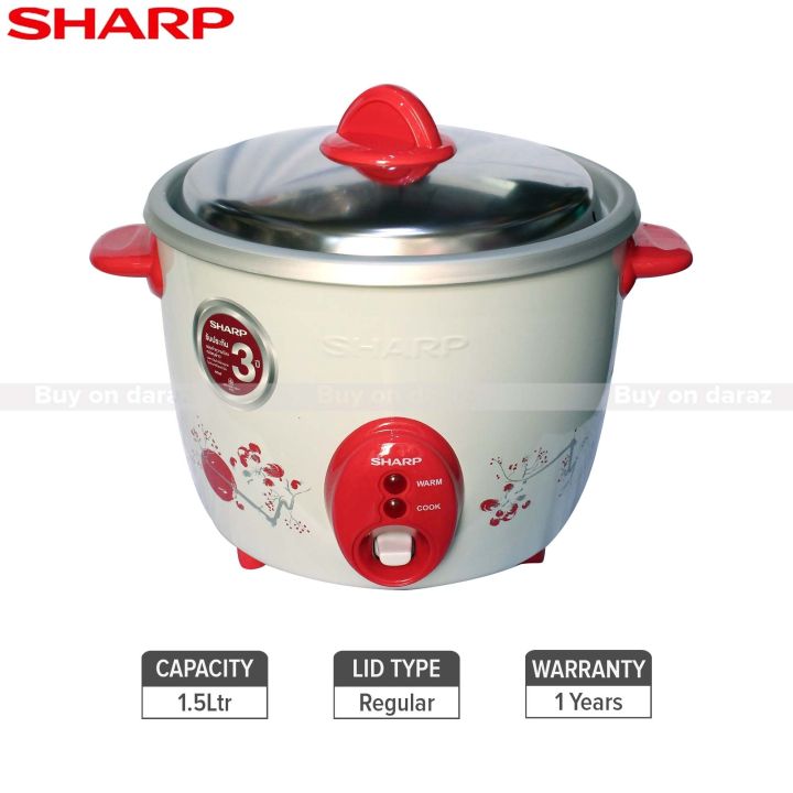 Sharp Sh 15 Rice Cooker 1.5 Ltr