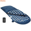 KingCamp Cloud 300 Cotton Flannel 3 Season Lightweight Water Resistant Family Camping and Backpacking Sleeping Bag for Adults. 