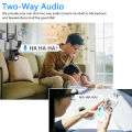 Dual Lens 2MP 4k Outdoor Smart Wifi CC Camera PTZ Control Wireless Home Monitoring CC Camera. 