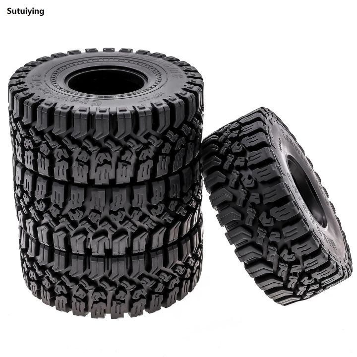Sutuiying%201.9%20Crawler%20Tires%201/10%20RC%20Soft%20Rubber%20Mud%20Tyres%20118mm%20With%20Foam%20Insert%20Fashion%20For%20RC%20Crawler%20Car%20Traxxas%20TRX4%20Axial%20SCX10%20SCX10%20II%20RC4W%20-%20Image%205