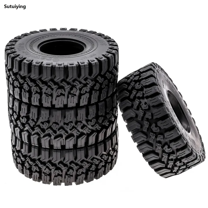 Sutuiying%201.9%20Crawler%20Tires%201/10%20RC%20Soft%20Rubber%20Mud%20Tyres%20118mm%20With%20Foam%20Insert%20Fashion%20For%20RC%20Crawler%20Car%20Traxxas%20TRX4%20Axial%20SCX10%20SCX10%20II%20RC4W%20-%20Image%205