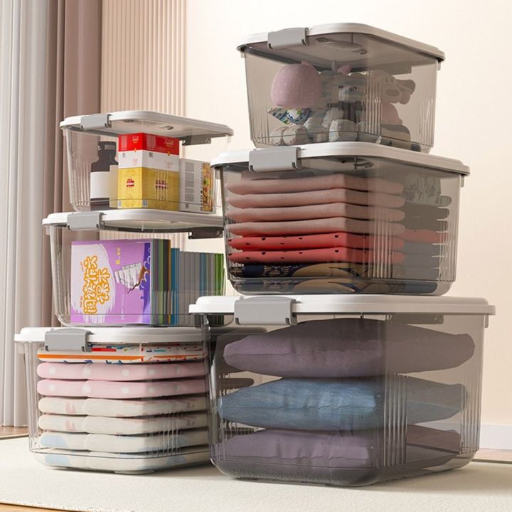 Durable%20Transparent%20Storage%20Box%20with%20Lid%20Multi%20Size%20Organizing%20Box%20Stackable%20Space%20Saving%20Tote%20Container%20Handmade%20Paper%20Cup%20Cake%20-%20Image%205