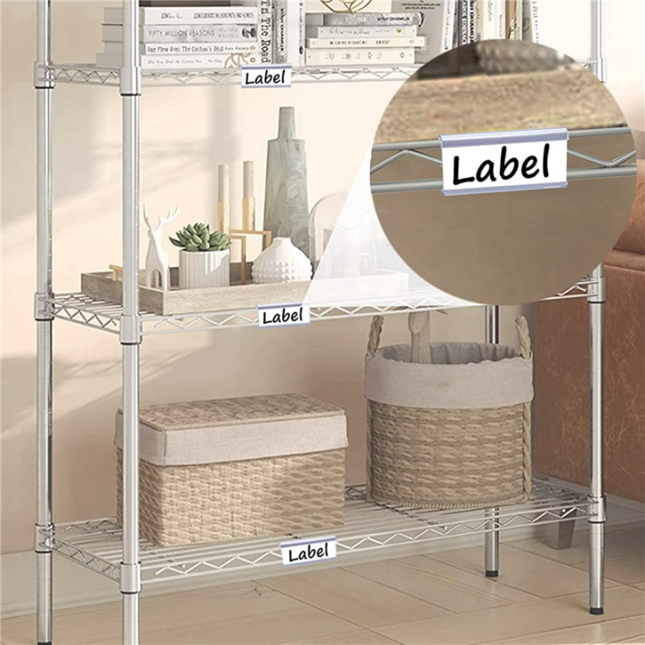 Wire%20Shelf%20Label%20Holders,%2060%20Pack%20Plastic%20Wire%20Shelf%20Label%20Clips%20with%20Label%20Paper%20Removable%20Wire%20Rack%20Label%20Holder%20-%20Image%203