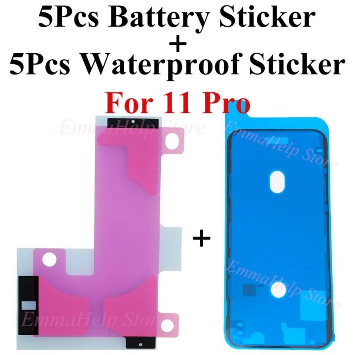 10pcs%20OEM%20Waterproof%20Sticker%20for%20iPhone%2014%2013%2012%2011%2015%20XS%20Pro%20Max%20X%20XR%208%207%20Plus%20Seal%20Adhesive%20Pre-Cut%20LCD%20Screen%20Frame%20Tape%20Glue%20-%20Image%207