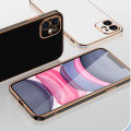 Hontinga for VIVO V19 Back Cover Luxury 6D Plating Frame Shiny Bling Soft Silicone Phone Case. 