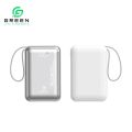 Green Turbo Mini Power Bank | 20000mAh Capacity | 22.5W Fast Charging | Ultra Slim & Compact | Built-in Cable | PD Input/Output | LED Digital Display | Li-Polymer Battery | Pocket-Friendly | Lanyard | 6 Months Warranty| | Travel Ready | UV Coated. 