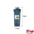 Spn'S 800Ml Sport Shaker Water Bottle With Straw Whey Protein Powder | Move Your Body. 