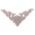 20Pcs Rubber Wood Oak Carved Corner Onlay Applique Furniture Home Door Decor DIY. 