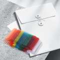 NAMUNY 60 Pcs 2 Inch Hanging Folder Tabs and 120 Grids Inserts for Quick Identification of Hanging Files Hanging File Inserts. 