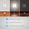 Motion with Light Sensor Battery Operated Automatic LED Light Indoor Outdoor Cabinet Locker Wardrobe Bookshelf Stairs Wireless Lights. 