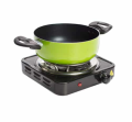 Single Burner Electric Hot Plate Stove,Stainless Steel. 