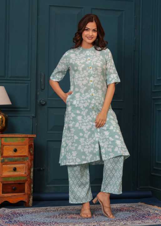 Kurti with Pant Set – Pastel Summer Collection By Sapnaaz Fashion