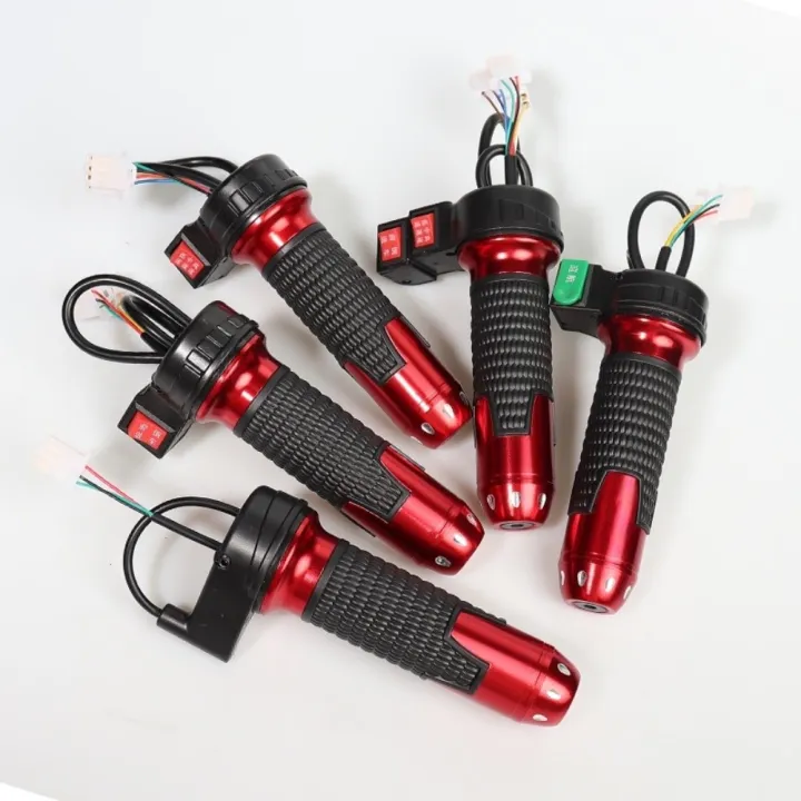 1pair%20New%20High/Medium/Low%20Speed/Forward/Reverse%20Electric%20Bike%20Bicycle%20Handlebars%20Red&Black%20Line%20length%2035/40cm%20Twist-Throttle%20Aluminum%20Alloy%20Switch%20handle%20-%20Image%202