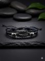Unisex Vintage Fashion  PU Leather Bracelet. 
