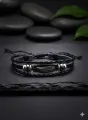 Unisex Vintage Fashion  PU Leather Bracelet. 