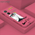 Hontinga for Realme 10 Back Cover Anime Naruto Side Design Soft Liquid Silicone Phone Case. 