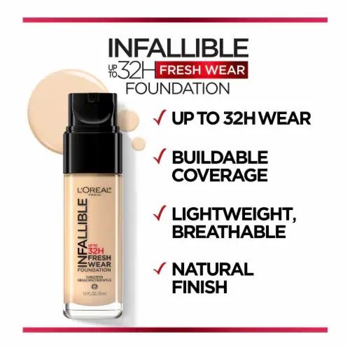 Loreal%20Paris%20Infaillible%2032hr%20Fresh%20Wear%20Foundation%2030ml%20-%20Image%202