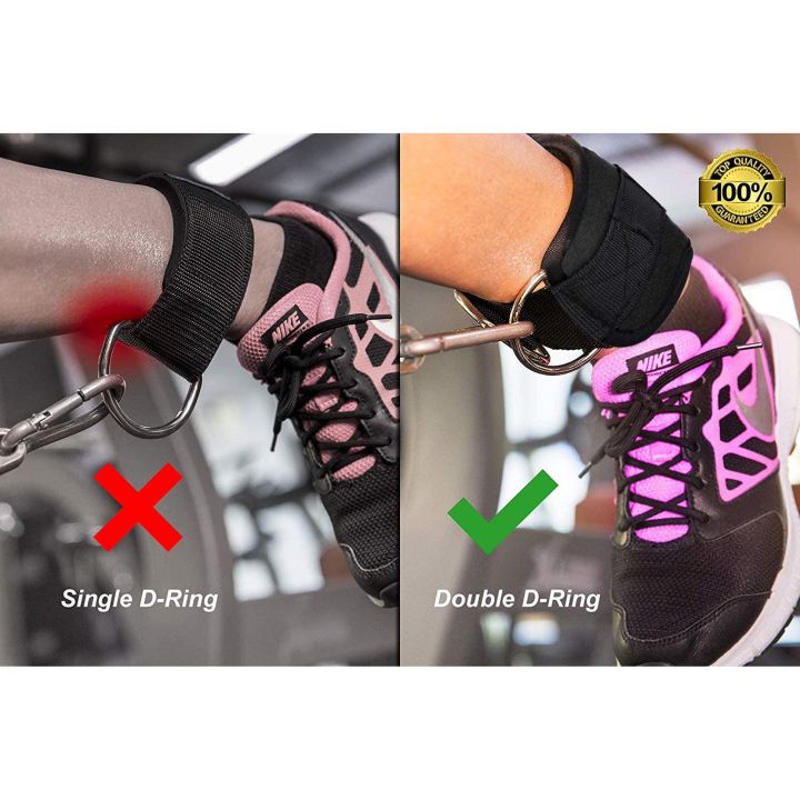 Ankle%20Straps%20for%20Cable%20Machines,%20%20Ankle%20Cuffs%20Strap%20Attachment%20for%20Legs%20Glutes%20With%20Stainless%20Steel%20Double%20D-Ring%20for%20Women%20&%20Men,%202%20Piece%20Ankle%20Strap%20-%20Image%204