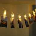 20 Plastic Photo Clip Led String Lights For Home Decor. 